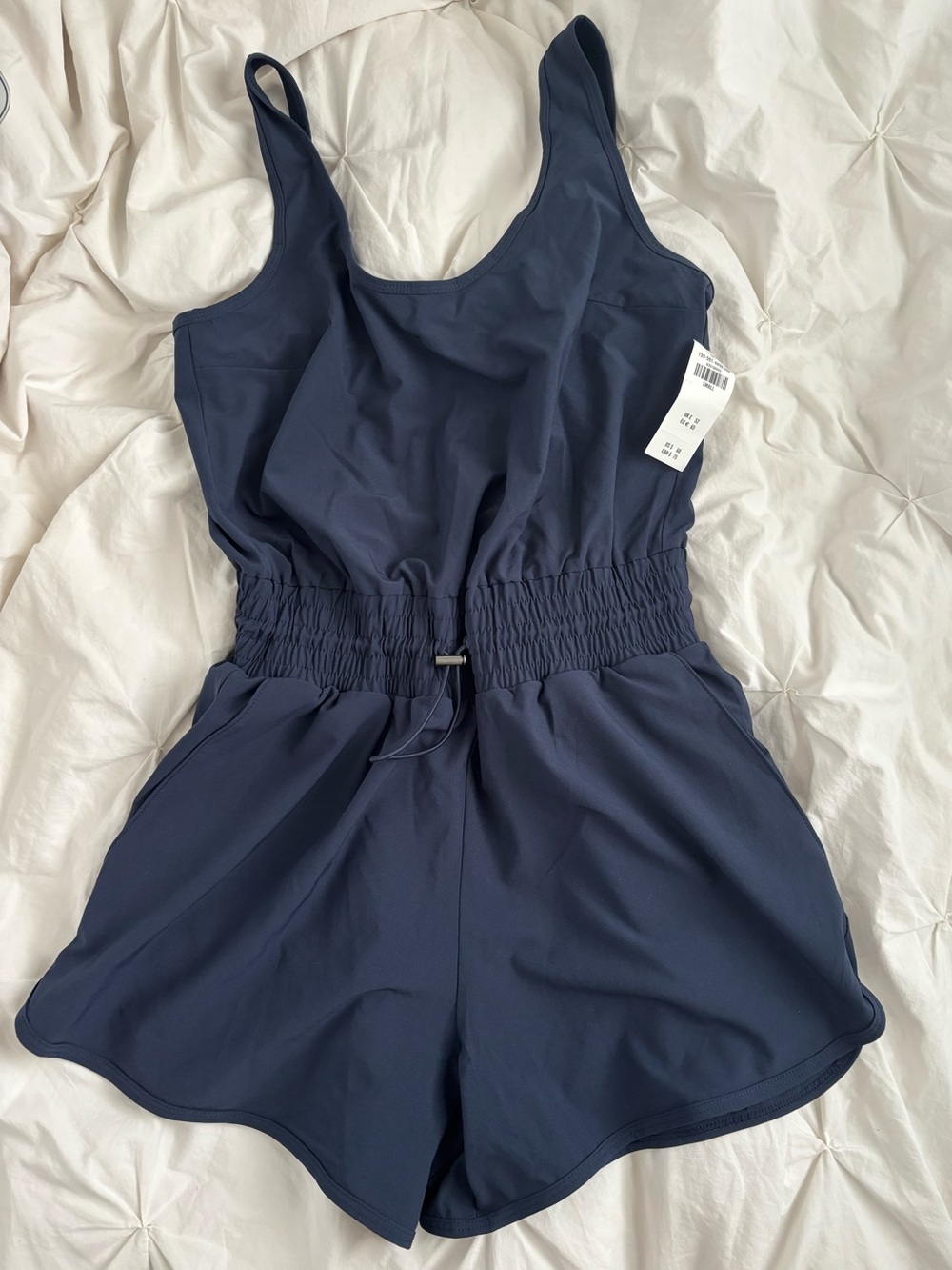NWT Abercrombie & Fitch navy blue romper